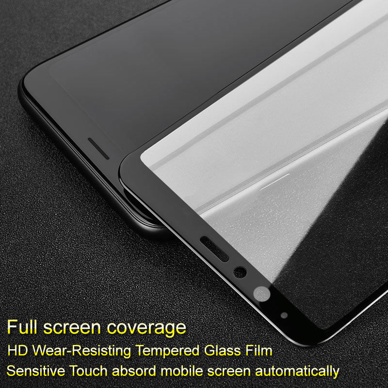 Miếng Dán Kính Cường Lực Samsung Galaxy A8 Star Hiệu Glass Pro 9H có khả năng dán full được màn hình tràn tránh những trường hợp vô tình làm cấn hay rơi máy cũng bảo vệ được phần nào.